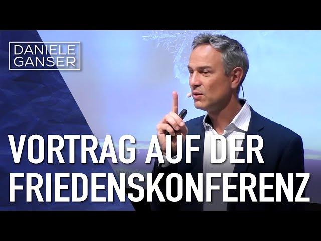 Dr. Daniele Ganser: Vortrag auf der Friedenskonferenz in Wasserburg  (28.10.23)