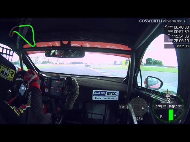 Pole Lap: Jason Plato | Silverstone | BTCC 2019