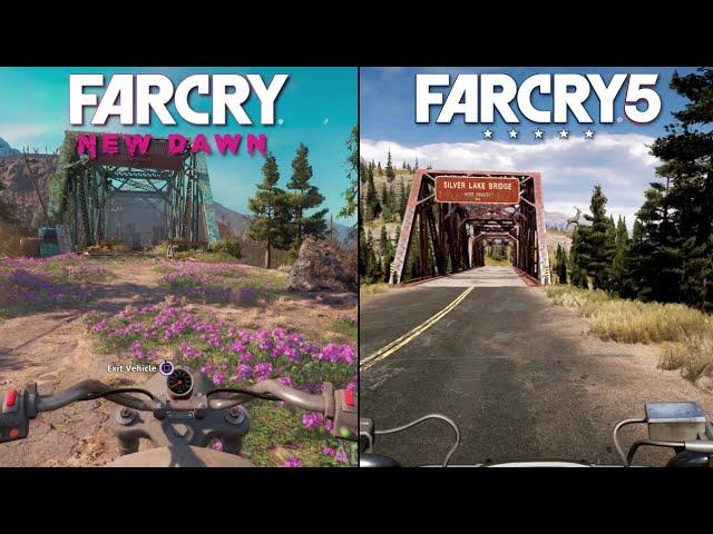 Far Cry New Dawn vs Far Cry 5 | Gameplay Comparison | Graphic Comparison | Ubisoft | BSJ BULL