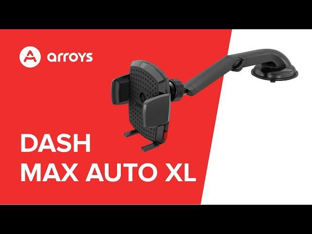 Держатель на торпедо с присоской и  удлинителем Arroys Dash Max Auto XL для смартфона