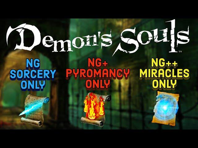 Can You Beat All Demon's Souls Magic Challenges On One Character?