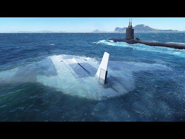 US Testing Brand New Massive Manta Ray Submarine Drone