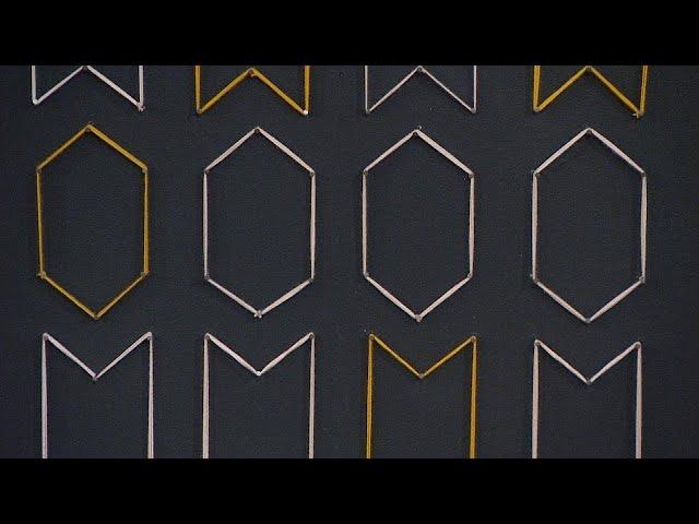 $6 DIY Wall Decor: How to Use Yarn to Create a 3D Geometric Pattern | Rachael Ray Show