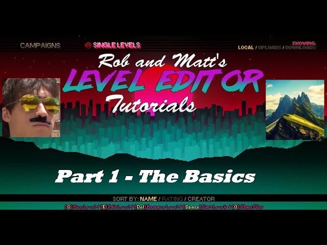 Hotline Miami 2 Level Editor Tutorial  Part 1 - The Basics