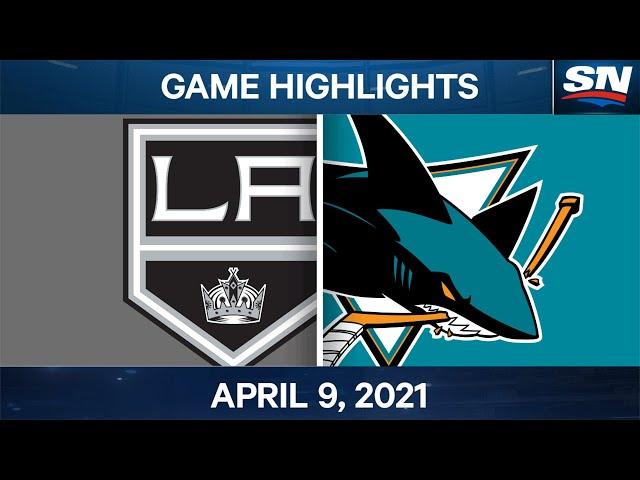 NHL Game Highlights | Kings vs. Sharks – Apr. 09, 2021