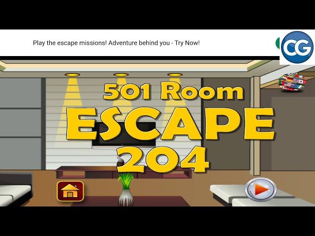 [Walkthrough] Classic Door Escape level 204 - 501 Room escape 204 - Complete Game