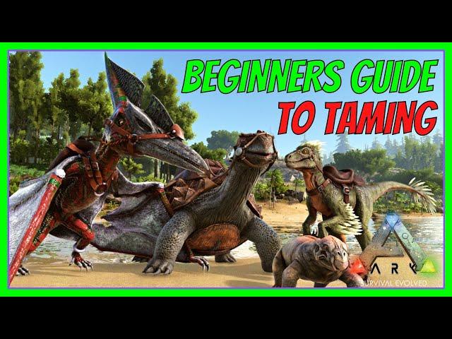 BEGINNERS GUIDE TO TAMING | ARK: Survival Evolved 2022 [S1 E2]