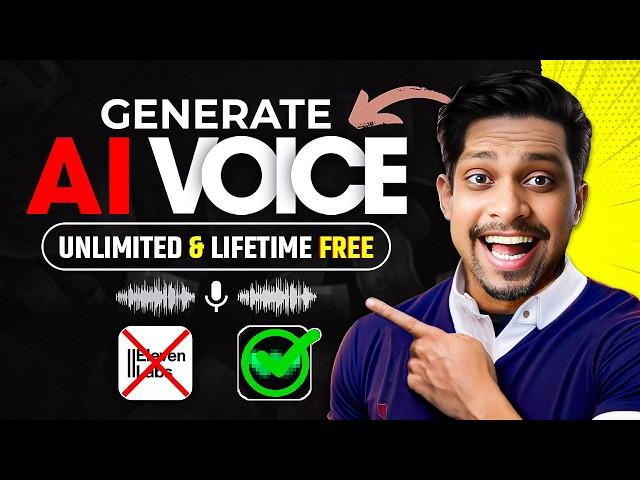 STOP Using Elevenlabs | 100% Free AI Voice Generator | Text to Speech | Elevenlabs alternative