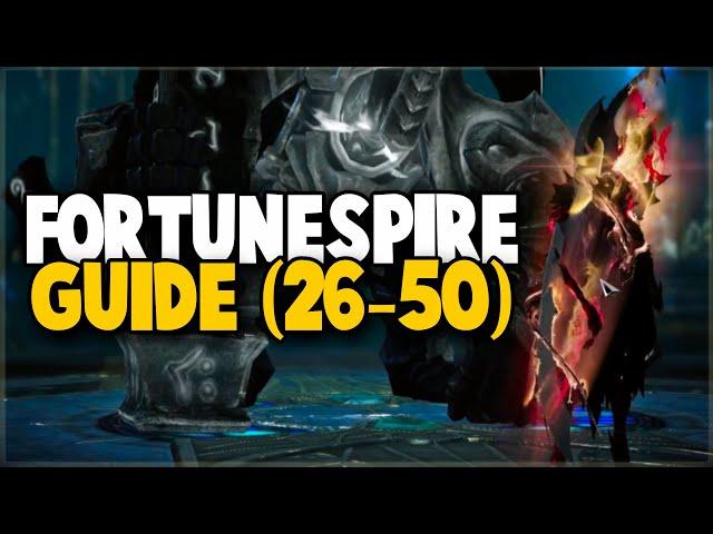 Fortunespire Tower Guide PART 2 | Hardest Floors Step-by-Step Walkthrough (Floors 26-50) Lost Ark