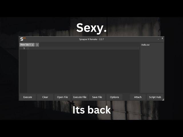 *OP* Synapse X Remake Executor (Showcase)