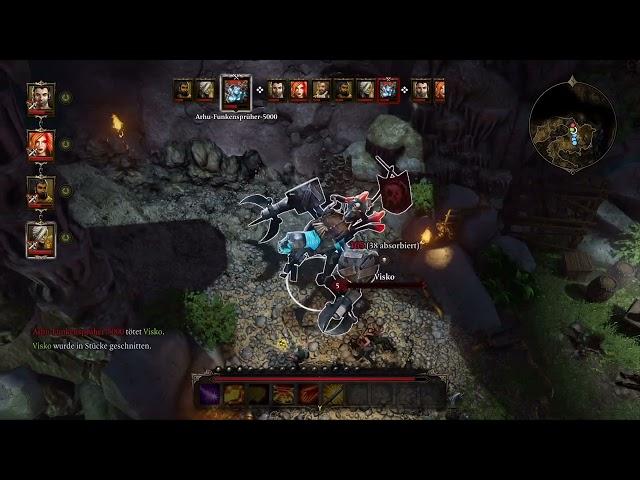 SparkMaster 5000 Boss Fight - Divinity: Original Sin Enhanced Edition