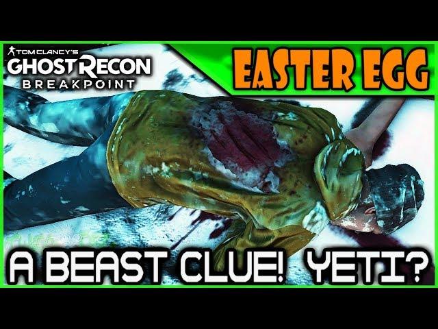 Easter Egg : A Beast?  A Yeti?  Its Lair location! 🞔 No Commentary 🞔 Ghost Recon Breakpoint