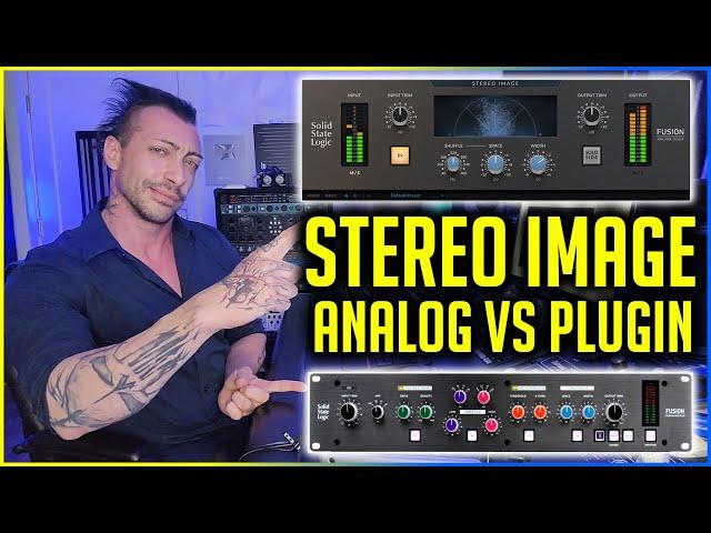 SSL Fusion Stereo Image Analog Vs Plugin 