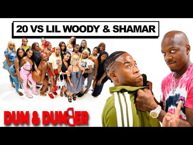 20 WOMEN VS 2 COMEDIANS: LIL WOODY & SHAMAR