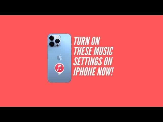 Turn ON these Audio Settings on Your iPhone NOW for better Sound Experience! #Shorts