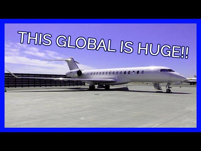 Flying On The Global 7500!