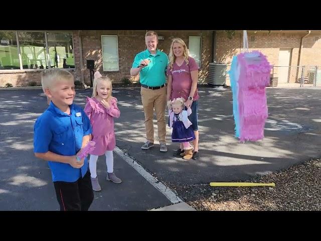 David and Priscilla Waller share the gender reveal for their seventh child. Their pattern is broken!