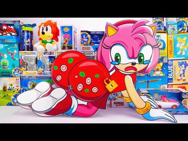 Sonic The Hedgehog Toys Unboxing ASMR | Amy Rose Cosmetic Surgery Box | Explore Amy Rose Surgery Box