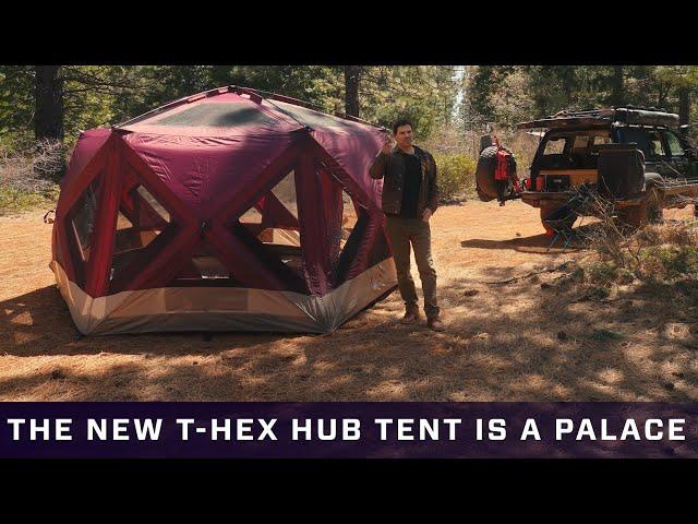 The New Gazelle T-Hex Hub Tent is a Palace