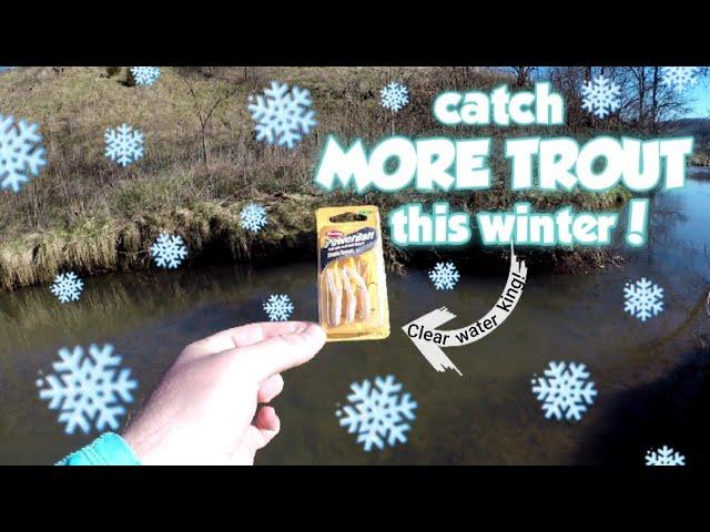 BEST Winter Time TROUT FISHING lure! Berkley ATOMIC TEASER!