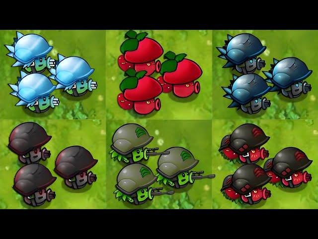 PVZ 1 Fusion Challenge - All Puff Shroom Plant PvZ Epic Mod Vs Gargantuar Zombie - Who Will Win?