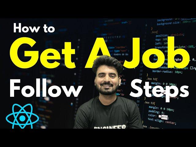 How to get A Job as React Native Developer | Engineer Codewala