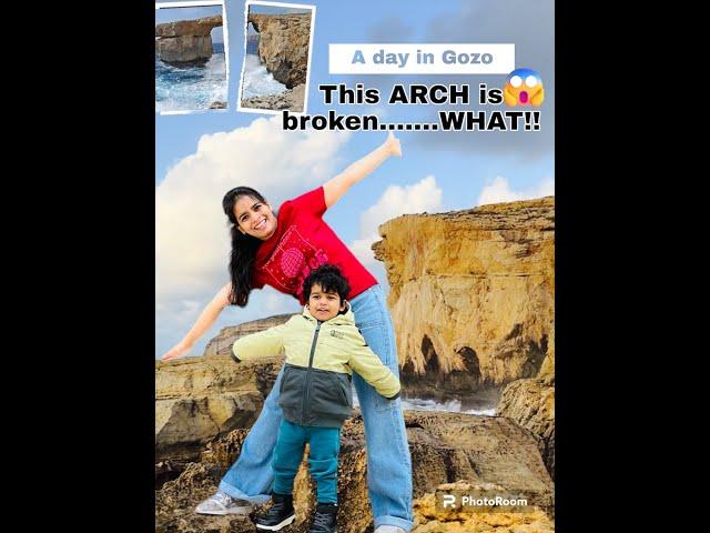 A Winter day in GoZo Malta |Azure Window broken!!  Family Budget trip