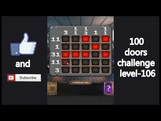 100 doors challenge level 106| вызов 100 дверей 106 уровень/