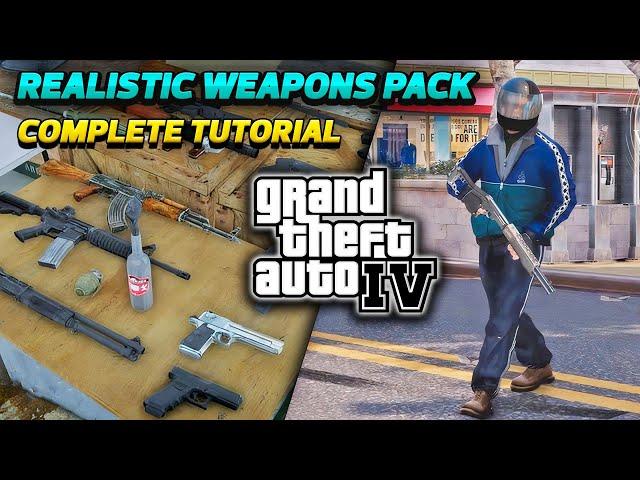 How to Install HD Weapons Pack In GTA 4