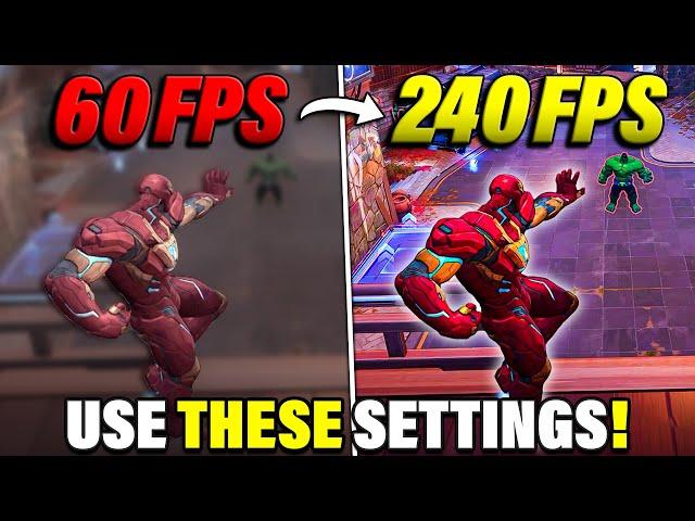 BEST PC Settings for Marvel Rivals! (Optimize FPS & Visibility)