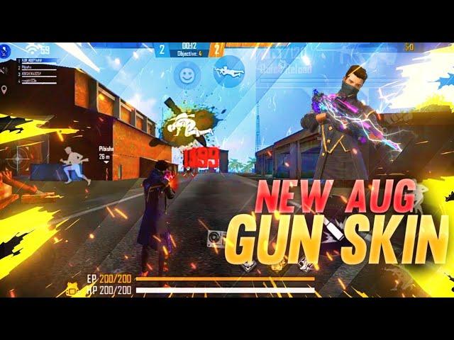 FREE FIRE || AUG NEW SKIN || HEADSHOT MACHINE || XZR GAMING ||