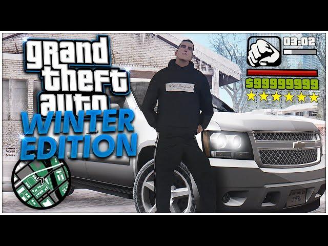 КРАСИВАЯ ЗИМНЯЯ СБОРКА 2022 GTA SAMP! СЛАБЫЕ И МОЩНЫЕ ПК [АВТОУСТАНОВКА]