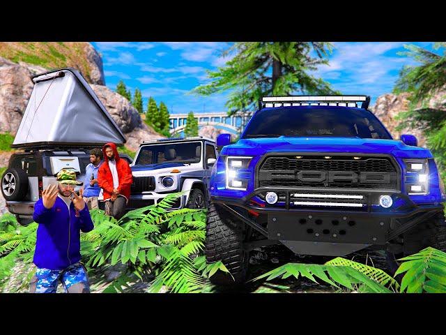 РЕАЛЬНАЯ ЖИЗНЬ В GTA 5 - ПОЕЗДКА С МУЖИКАМИ ЗА ГОРОД НА БЕЗДОРОЖЬЕ! ПРОЕХАЛИ ПО РЕКЕ! ВОТЕР