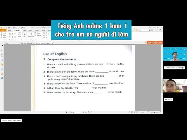 Teacher Duyên - Hành Trần - Học tiếng Anh Online 1 kèm 1