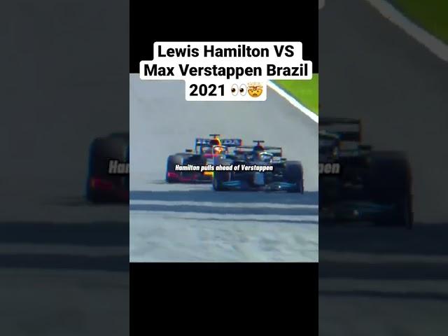 Lewis Hamilton VS Max Verstappen Brazil 2021  #shorts #f1 #lewishamilton #maxverstappen