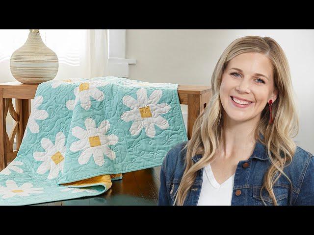 How to Make the Fresh As A Daisy Quilt - Free Quilt Tutorial