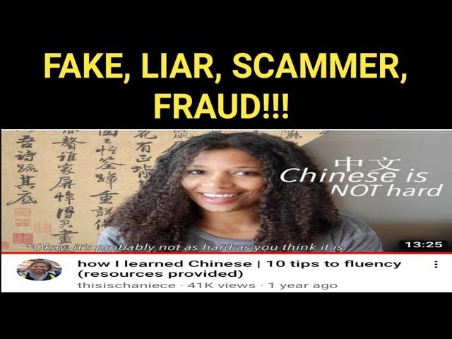 THISISCHANIECE IS FAKE, LIAR, SCAMMER AND A FRAUD!!!