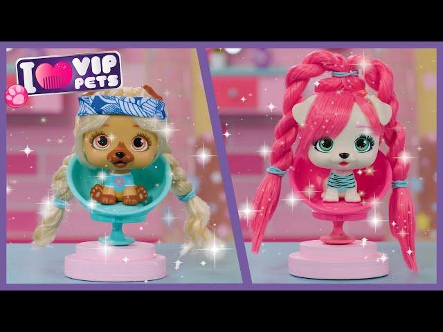 A HAIRSTYLE with a lot of RHYTHM  VIP PETS  Fabio & Fabia's Hair Salon  Videos for KIDS