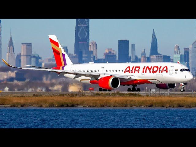 SPECTACULAR Close-Up HEAVY AIRCRAFT New York JFK Plane Spotting - |A350, A380, B777, B787…|