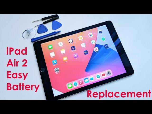 iPad Air 2 Battery Replacement, Easy way, Swollen Battery