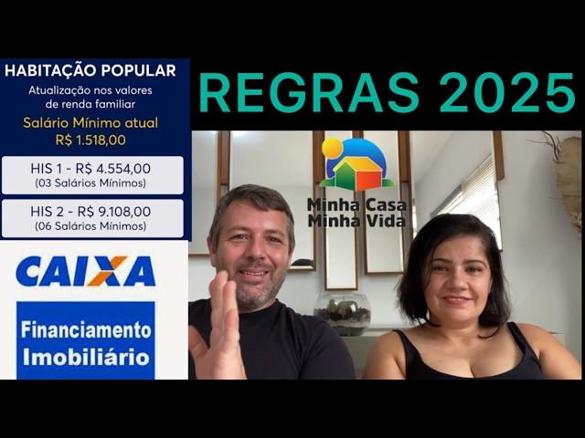 MCMV HIS 1 e HIS 2 ATUALIZAÇÃO DE RENDAS, REGRAS ATUALIZADAS PROGRAMA MINHA CASA MINHA VIDA!