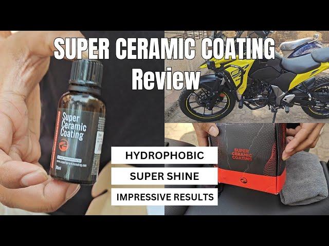 Super Ceramic Coating Review| Step By Step Application| How to do Ceramic Coating|#vstrom