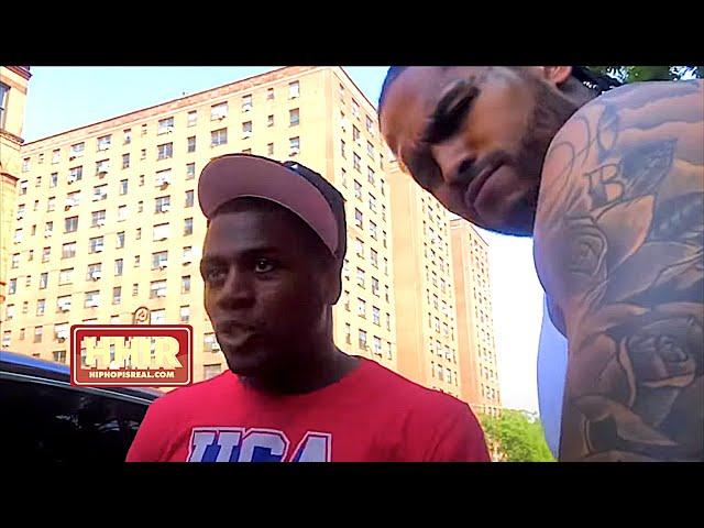 SMART FREESTYLE GIVES DAVE EAST THAT UGLY FACE HARLEM NEW YORK!!!