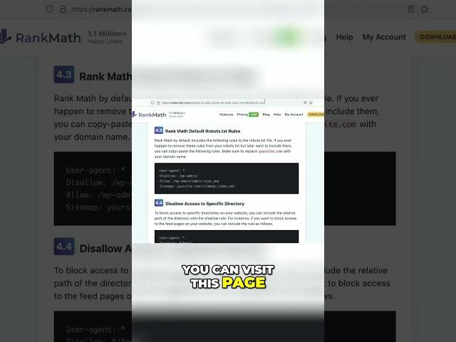 How to Manage Robots.txt Using Rank Math