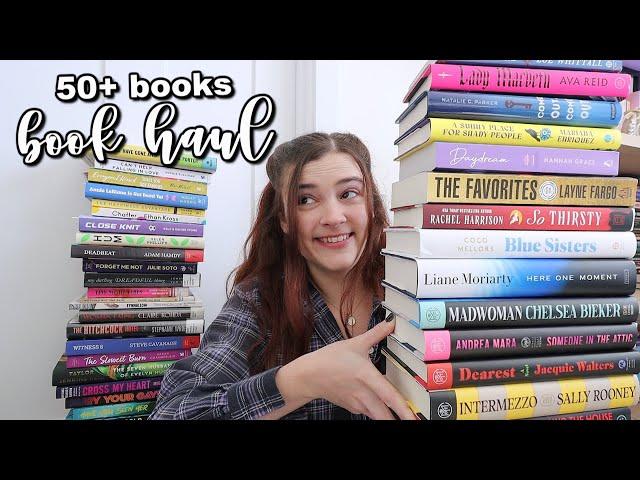 a big book haul ️‍ (50+ new books!!!)