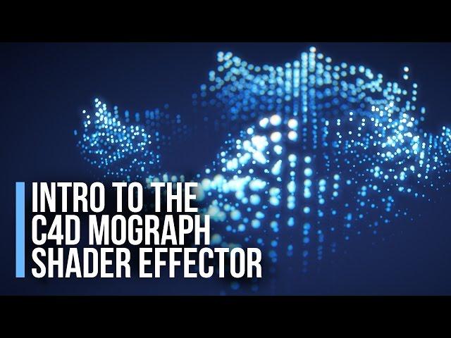 Cinema 4D Tutorial - Intro to the Mograph Shader Effector