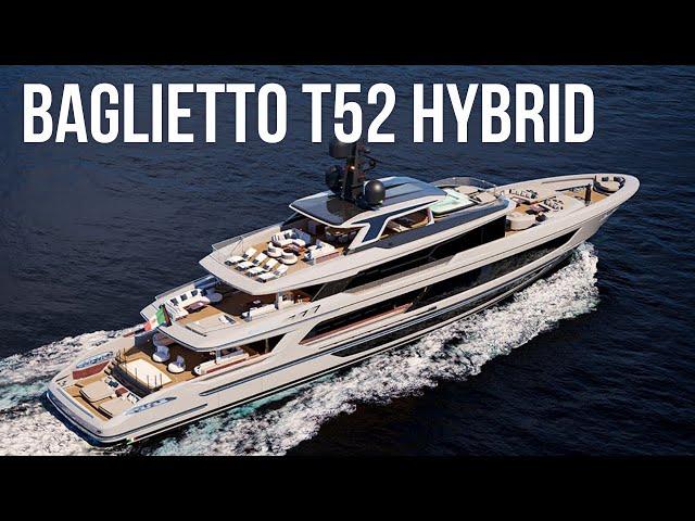 Touring one of the WORLD'S LARGEST HYBRID YACHTS | €36,000,000 Baglietto T52 Hybrid SuperYacht