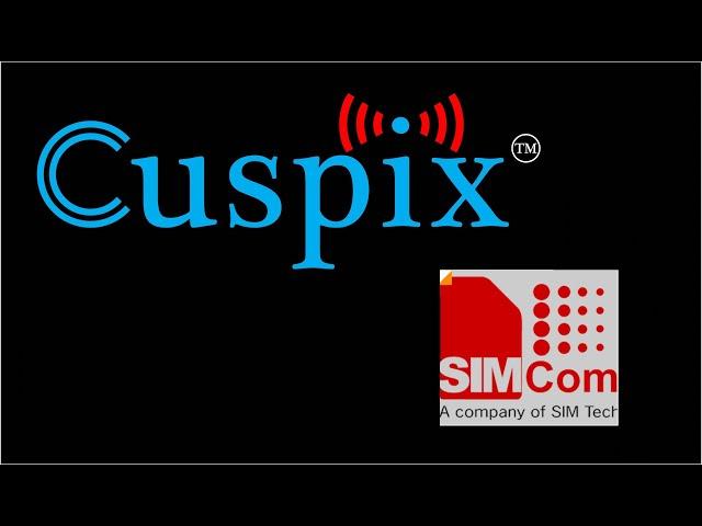 Cuspix IoT with Simcom LTE