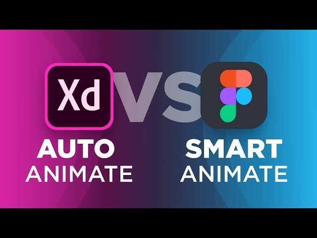 Adobe Xd Auto Animate VS Figma Smart Animate | Who Wins?