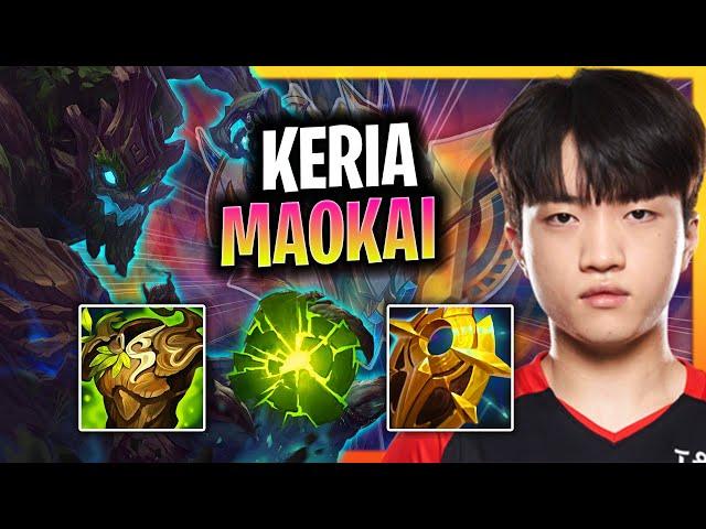 KERIA IS READY TO PLAY MAOKAI! | T1 Keria Plays Maokai Support vs Leona!  Season 2024